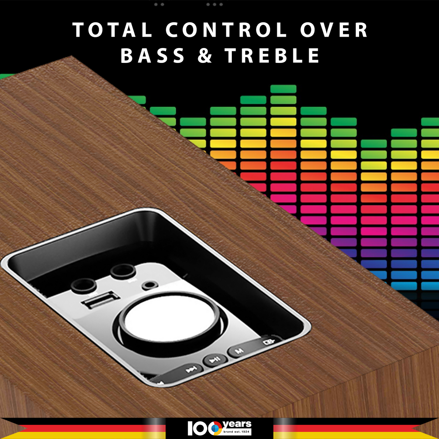 ROCK & ROLL TSP Tower Speakers Brown