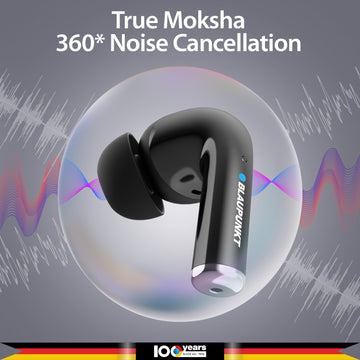 BTW300 Moksha Turbopods TRUE ANC Wireless Earbuds (Black)