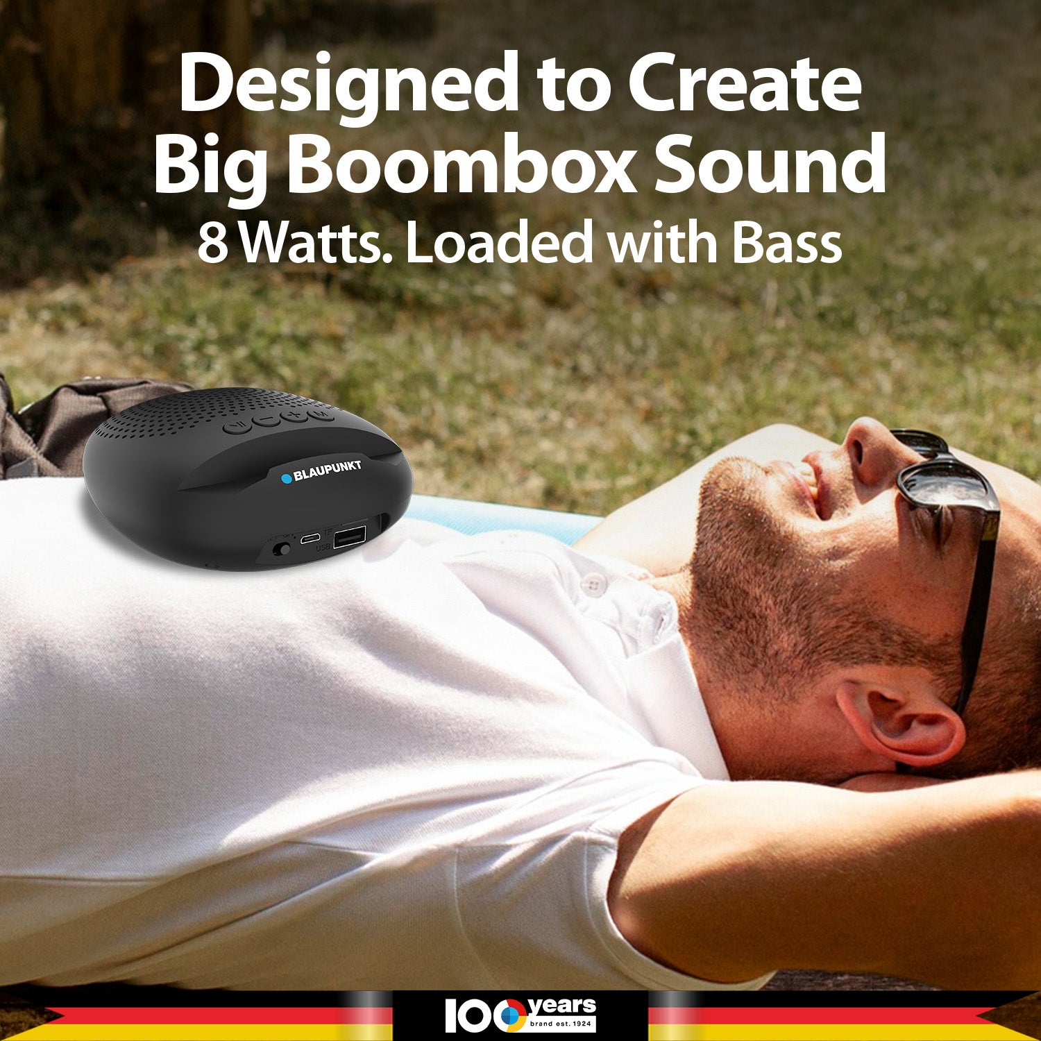 Bluetooth speaker with wireless mic