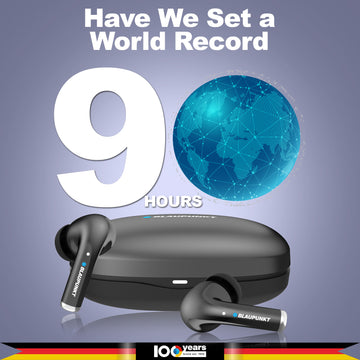 BTW300 Moksha Turbopods TRUE ANC Wireless Earbuds (Black)