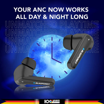 BTW300 Xtreme Moksha Maxbuds TRUE ANC Wireless Earbuds (Black)