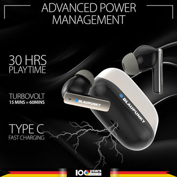 BTW100 Khrome+ True Wireless Bluetooth Earbuds (BK)