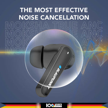 BTW300 Xtreme Moksha Maxbuds TRUE ANC Wireless Earbuds (Black)