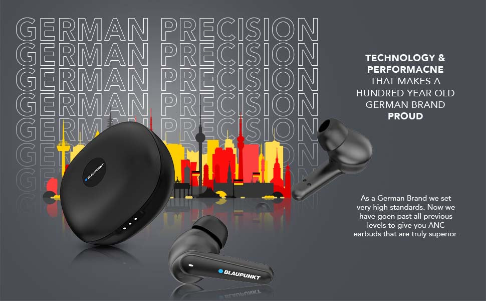 BTW300 Xtreme Moksha Maxbuds TRUE ANC Wireless Earbuds (Black)