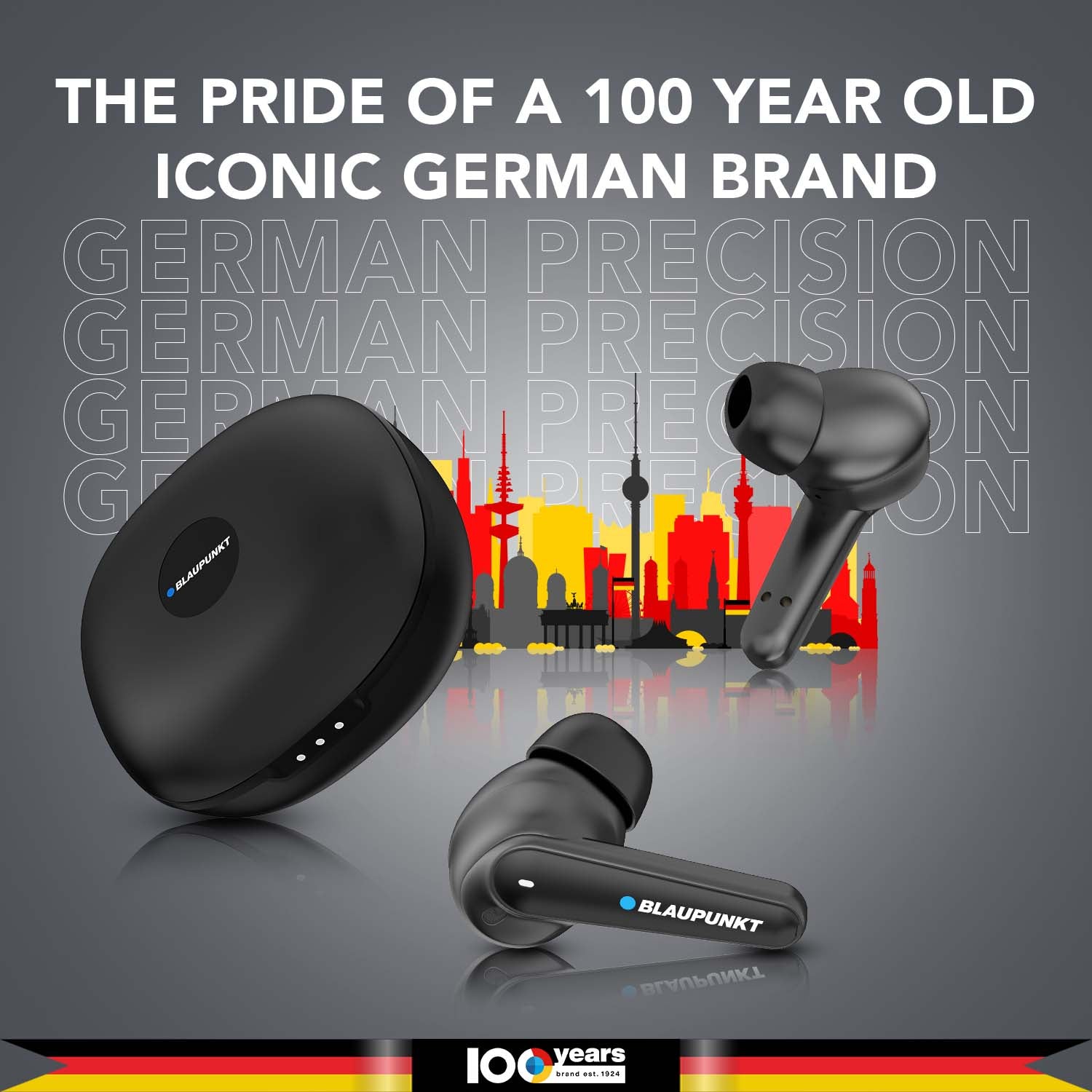 BTW300 Xtreme Moksha Maxbuds TRUE ANC Wireless Earbuds (Black)