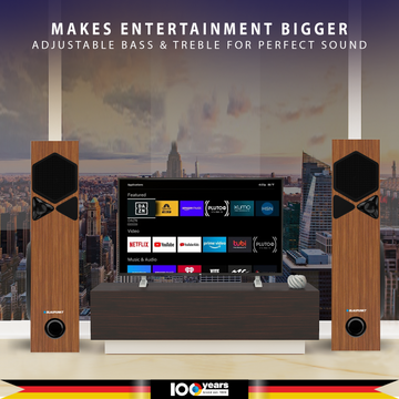 ROCK & ROLL TSP Tower Speakers Brown