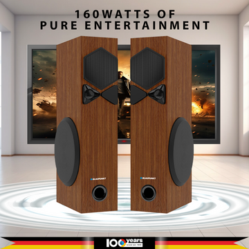 ROCK & ROLL TSP Tower Speakers Brown