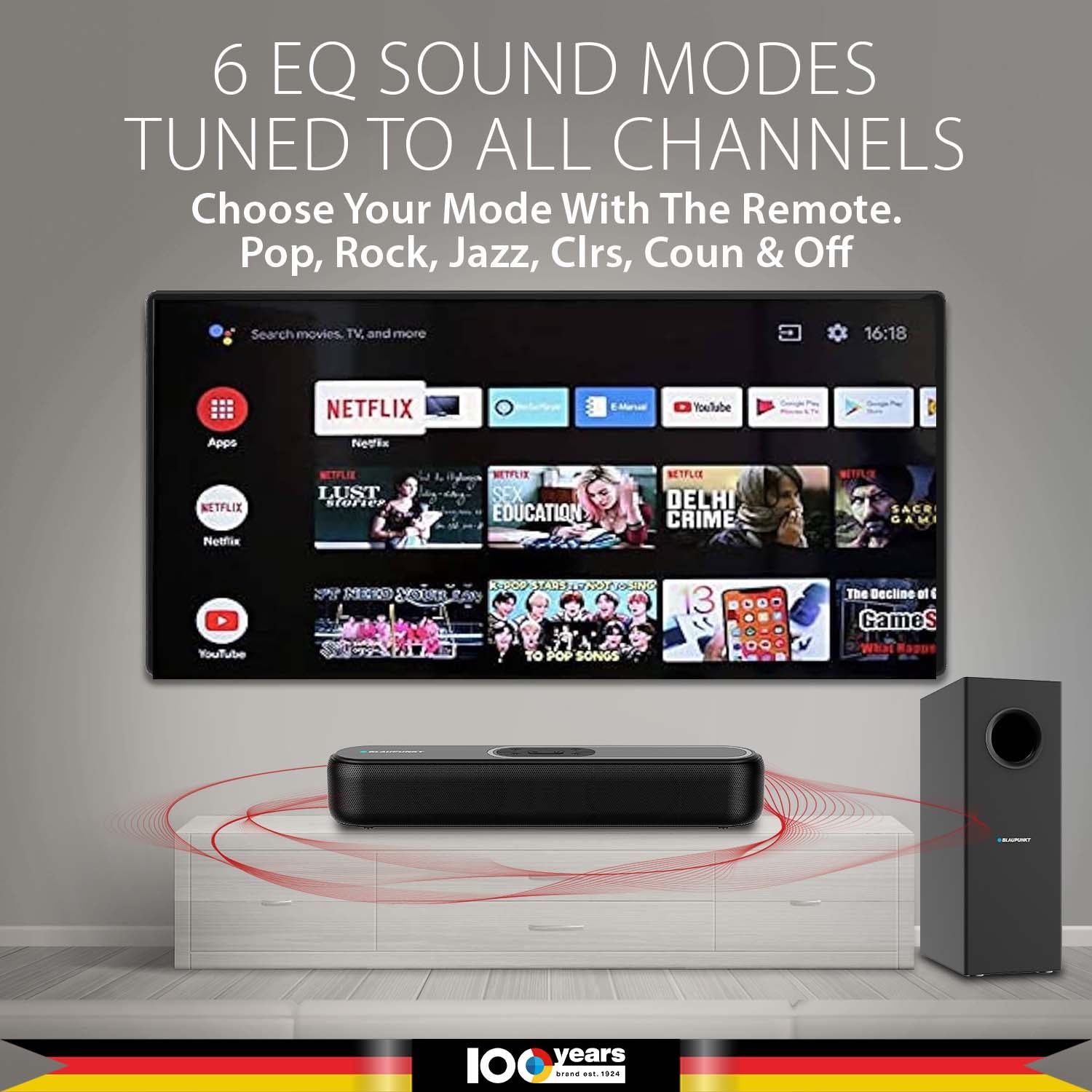 SBW 120 Soundbar With Subwoofer