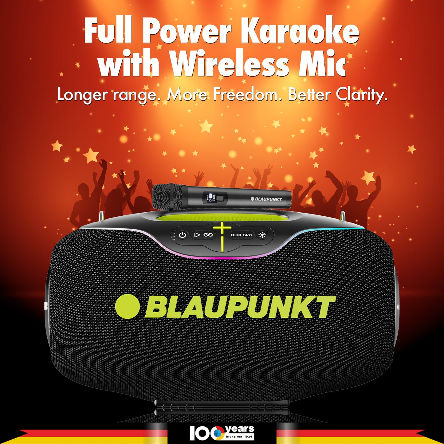 Best Bluetooth speaker with Karaoke Mic 