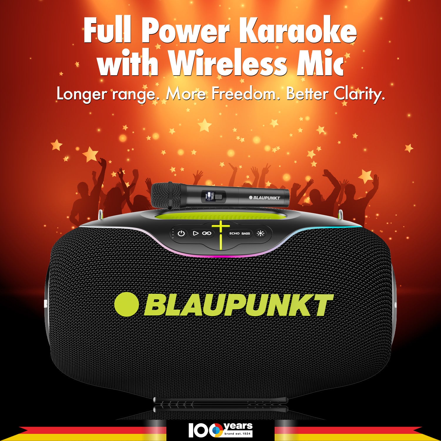 Best Bluetooth speaker with Karaoke Mic 