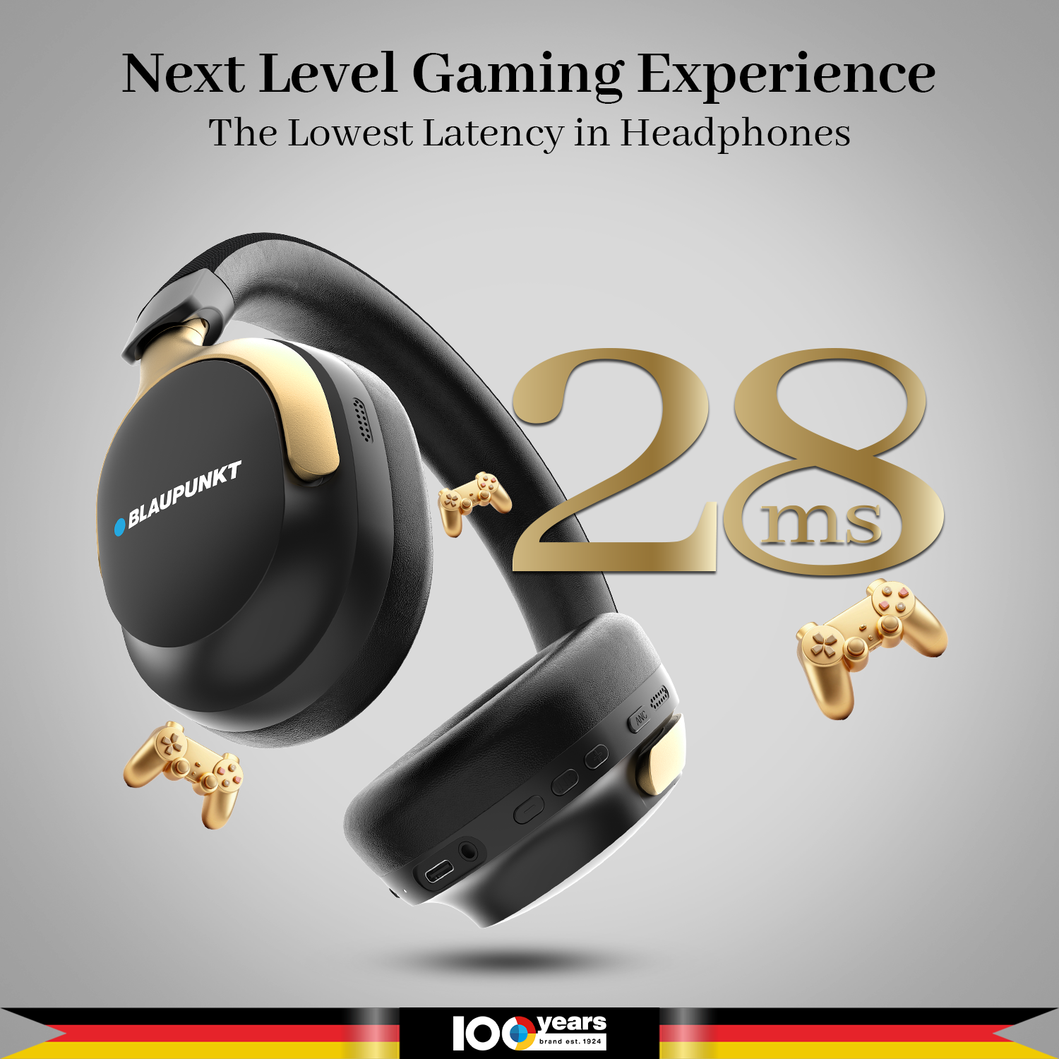 BH71 Moksha India’s 1st Hybrid ANC Gyro Head Tracking Headphone with 360° Spatial Audio