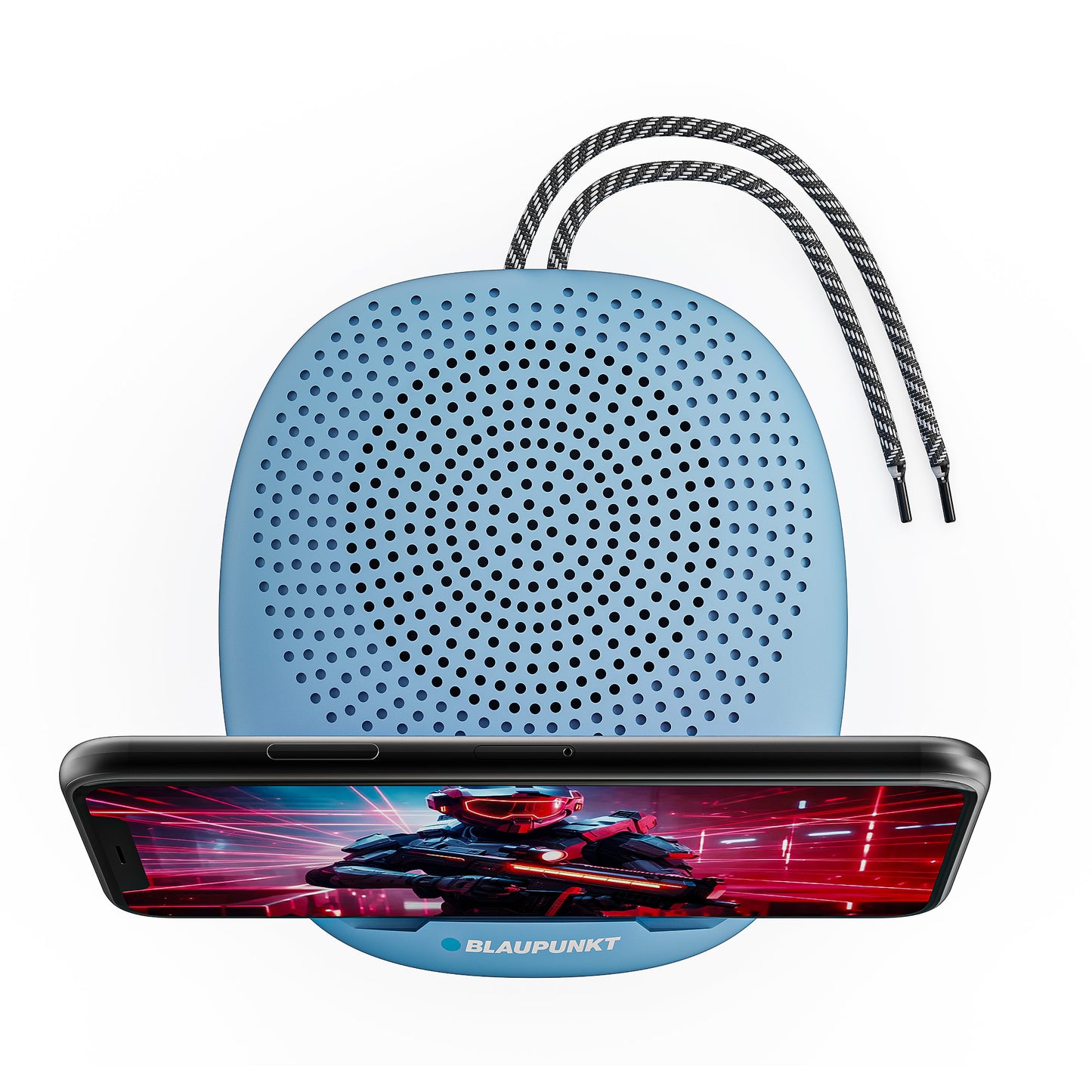 BT03.5 Portable Pocket Friendly Bluetooth Speaker (Blue)