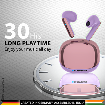 BTW100 Khrome True Wireless Bluetooth Earbuds Refurbished (Purple)