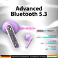 BTW100 Khrome True Wireless Bluetooth Earbuds Refurbished (Purple)
