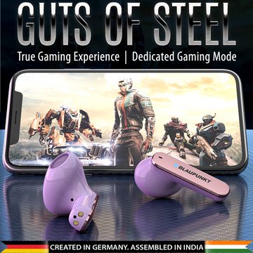 BTW100 Khrome True Wireless Bluetooth Earbuds Refurbished (Purple)