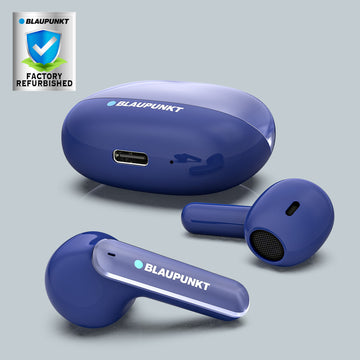 BTW100 Khrome True Wireless Bluetooth Earbuds Refurbished (Blue)