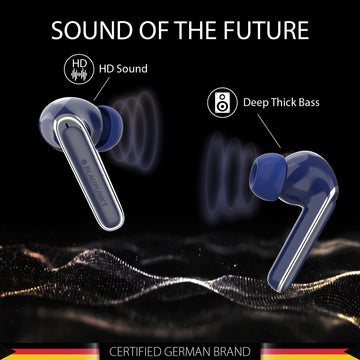 BTW100 Truly Wireless ENC Earbuds Refurbished Blue