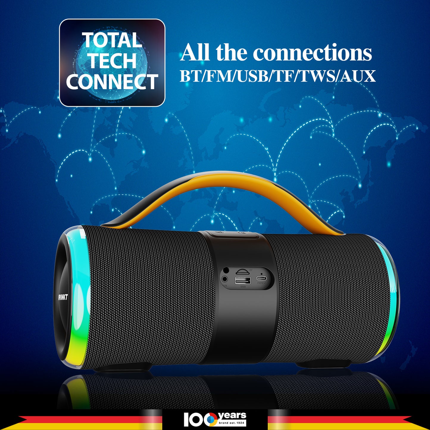 Boombox party speaker