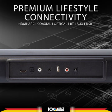 SBW600 5.1 Dolby Home Theater Soundbar - Blaupunkt India