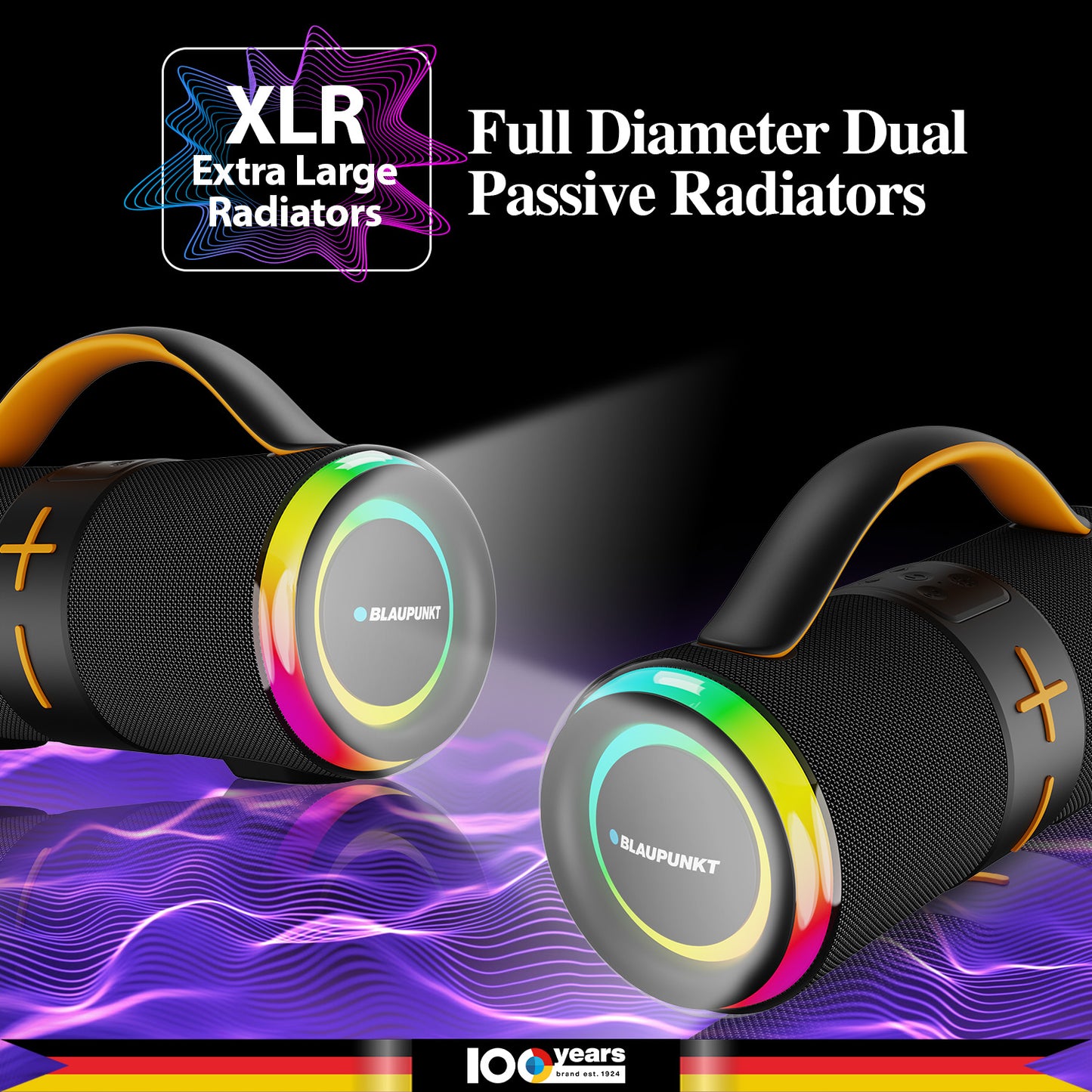 Bluetooth boombox speaker 