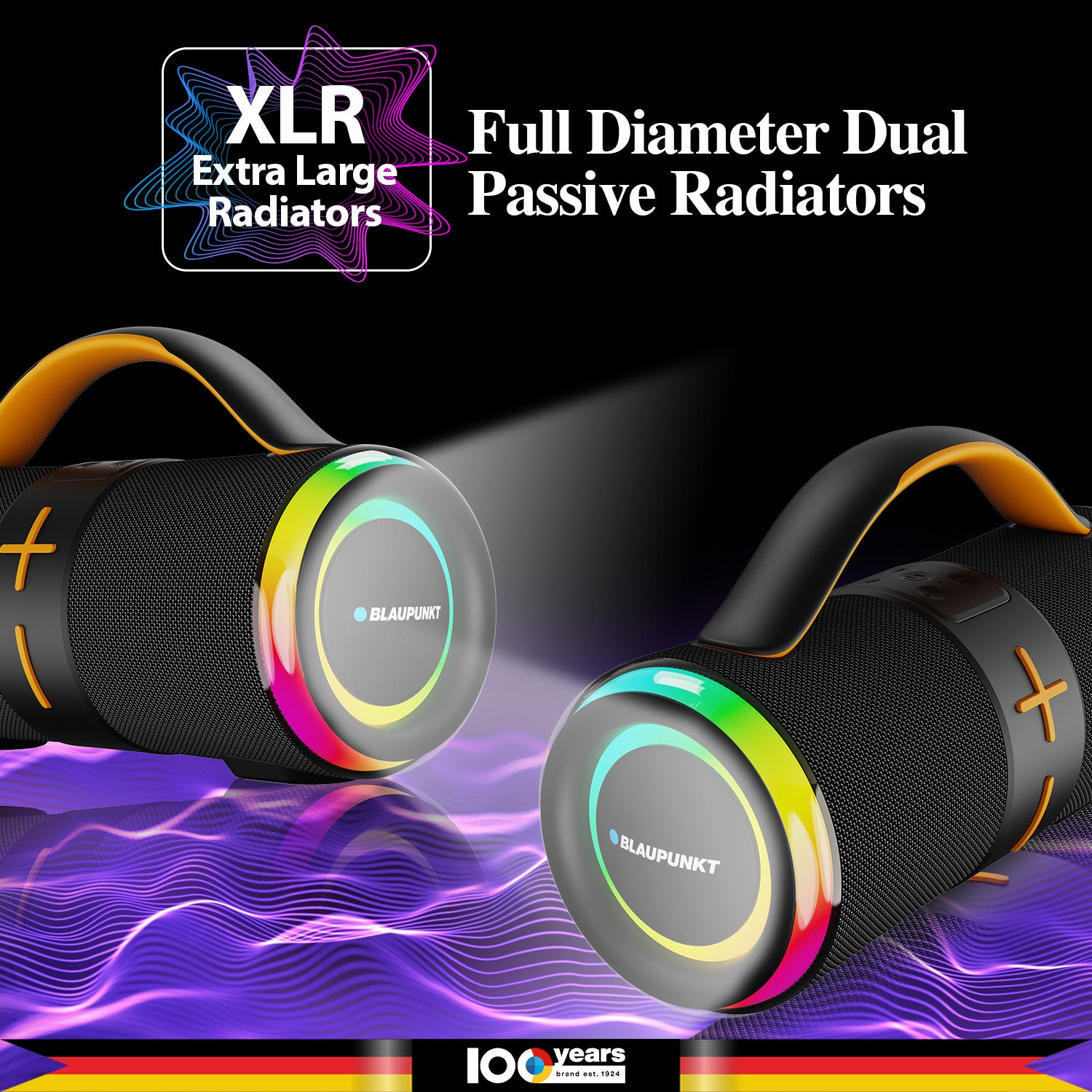 Bluetooth boombox speaker 