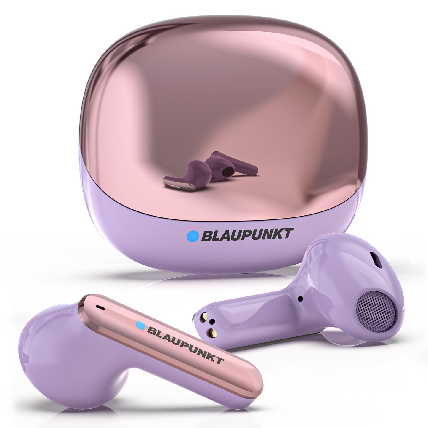 BTW100 Khrome True Wireless Bluetooth Earbuds Refurbished (Purple)