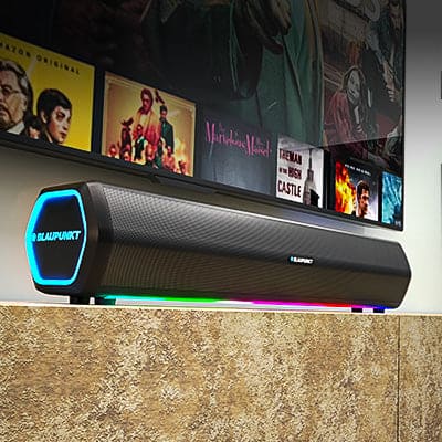 SBA20 Pro Wireless Bluetooth Soundbar with 25W (BK) - Blaupunkt India
