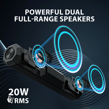 SBA20+ 20W Wireless Bluetooth Soundbar