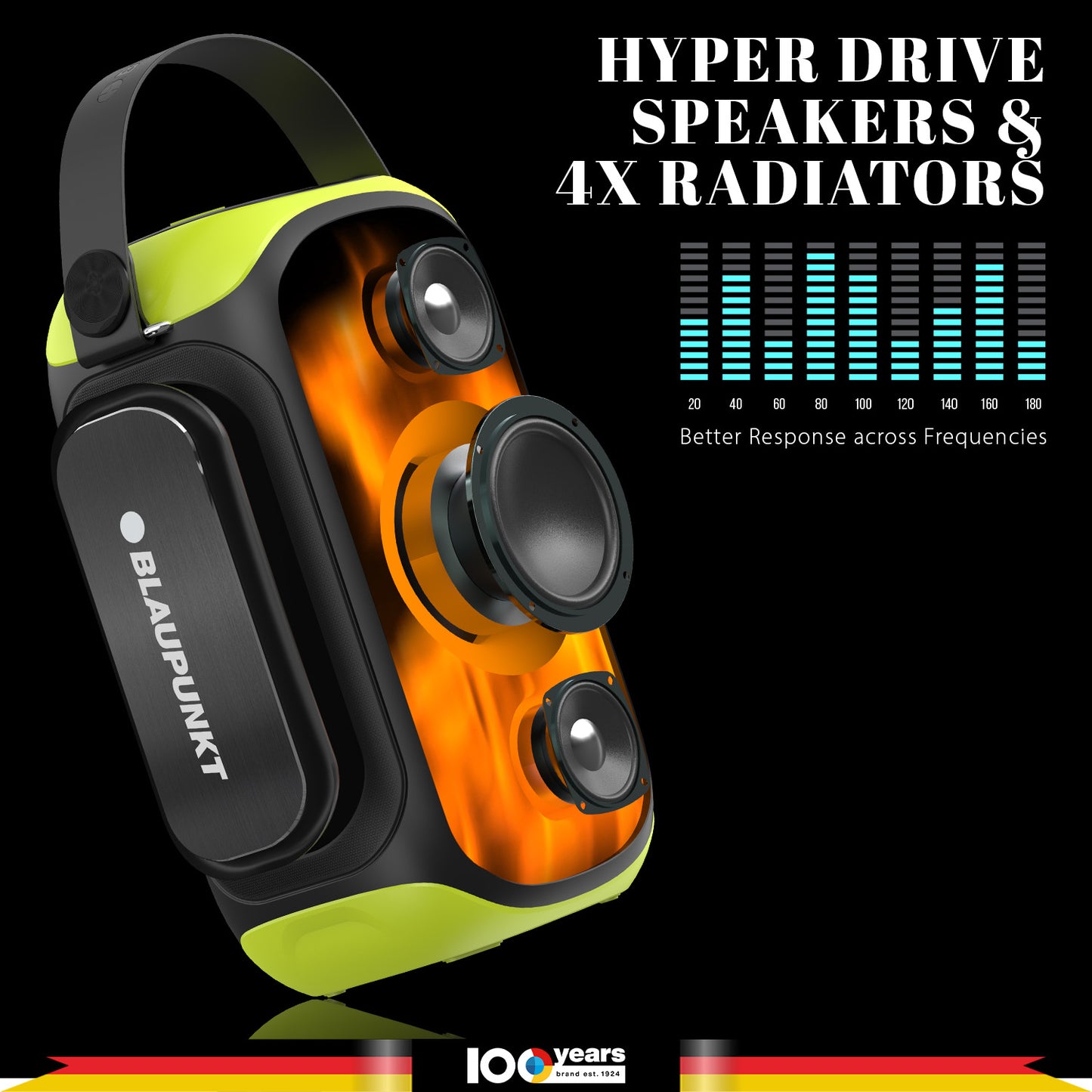 Bluetooth Party speaker with TRIPOD stand 