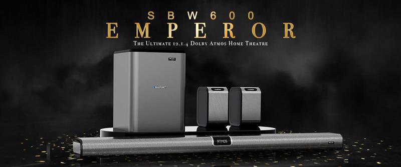 SBW600 Xceed Emperor India’s Most Powerful 12.1.4 DOLBY ATMOS Home Theatre