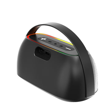 Atomik Grab 20W Portable Boombox Party Speaker (Black)