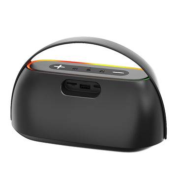 Atomik Grab 20W Portable Boombox Party Speaker (Black)