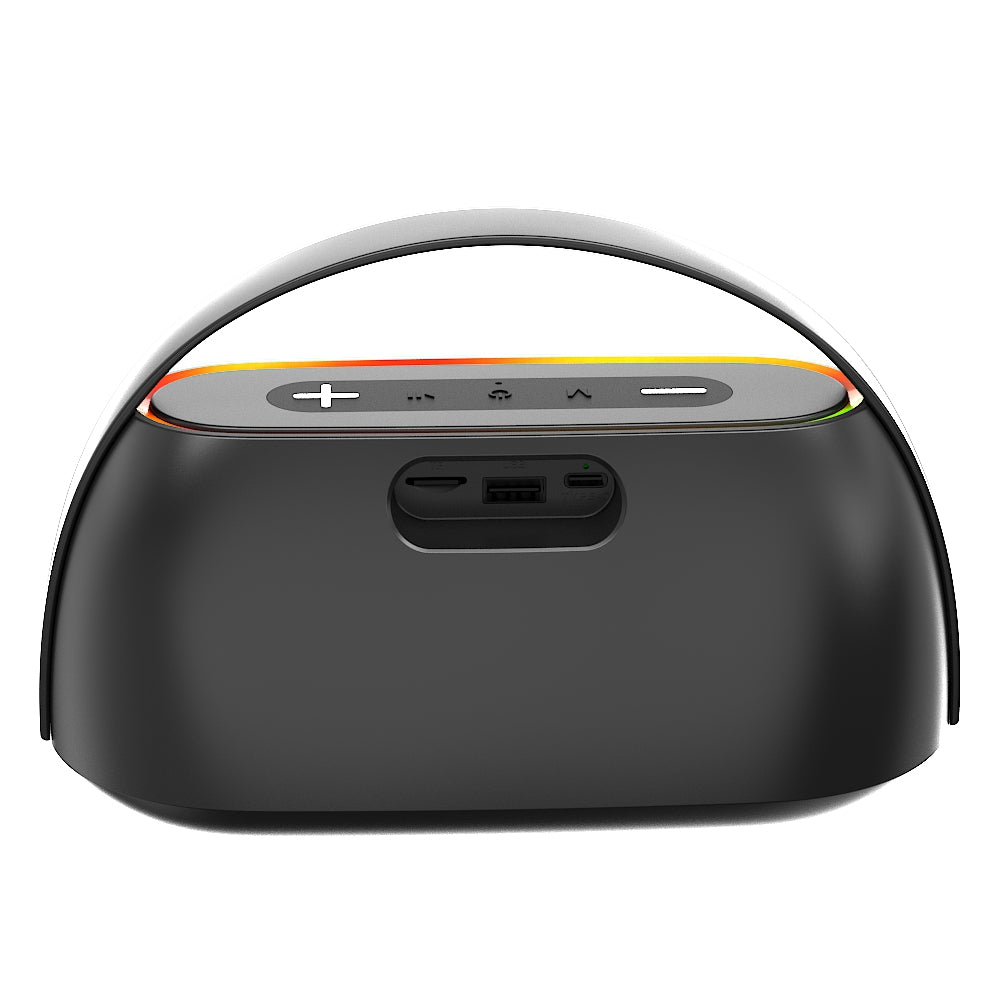 Atomik Grab 20W Portable Boombox Party Speaker (Black)