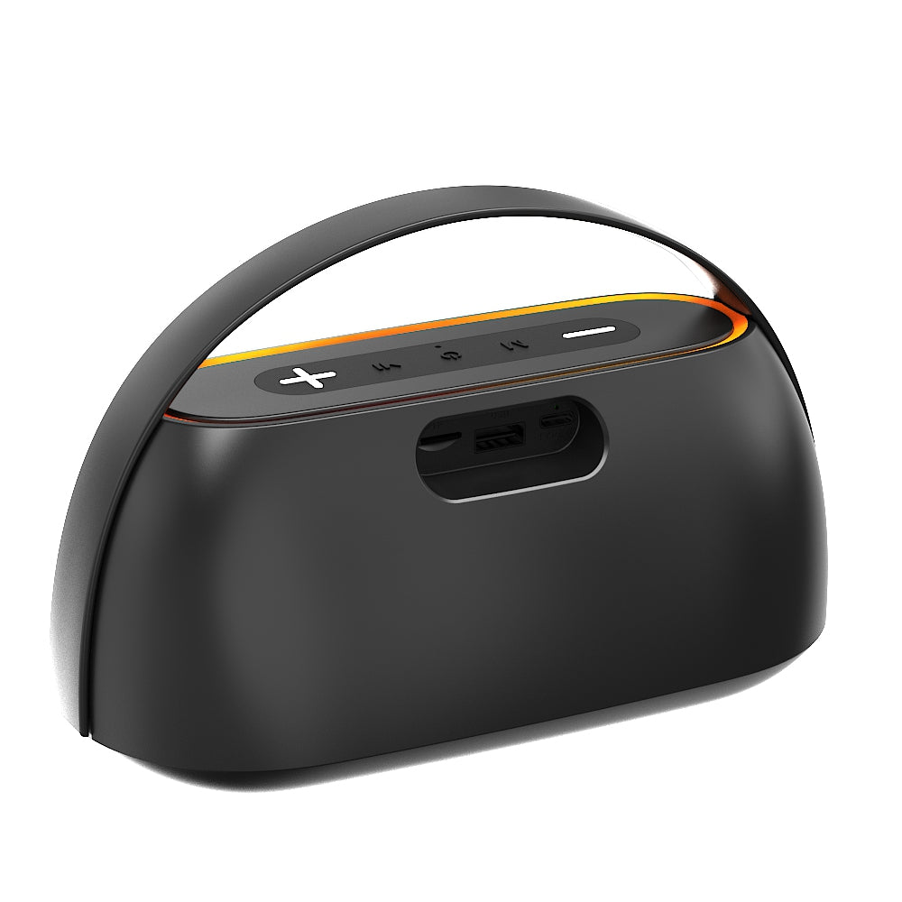 Atomik Grab 20W Portable Boombox Party Speaker (Black)