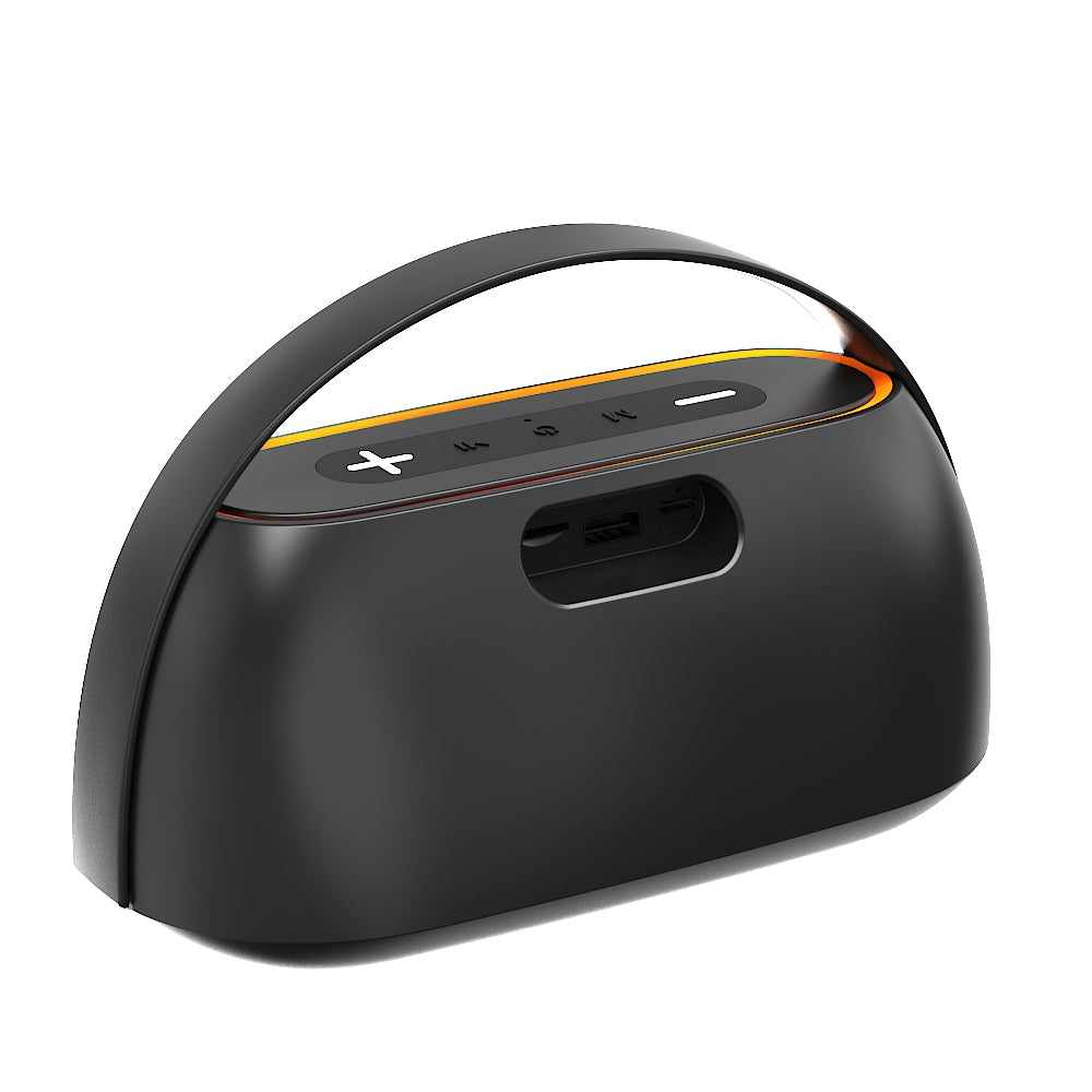 Atomik Grab 20W Portable Boombox Party Speaker (Black)