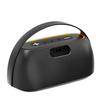 Atomik Grab 20W Portable Boombox Party Speaker (Black)