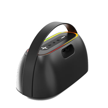 Atomik Grab 20W Portable Boombox Party Speaker (Black)