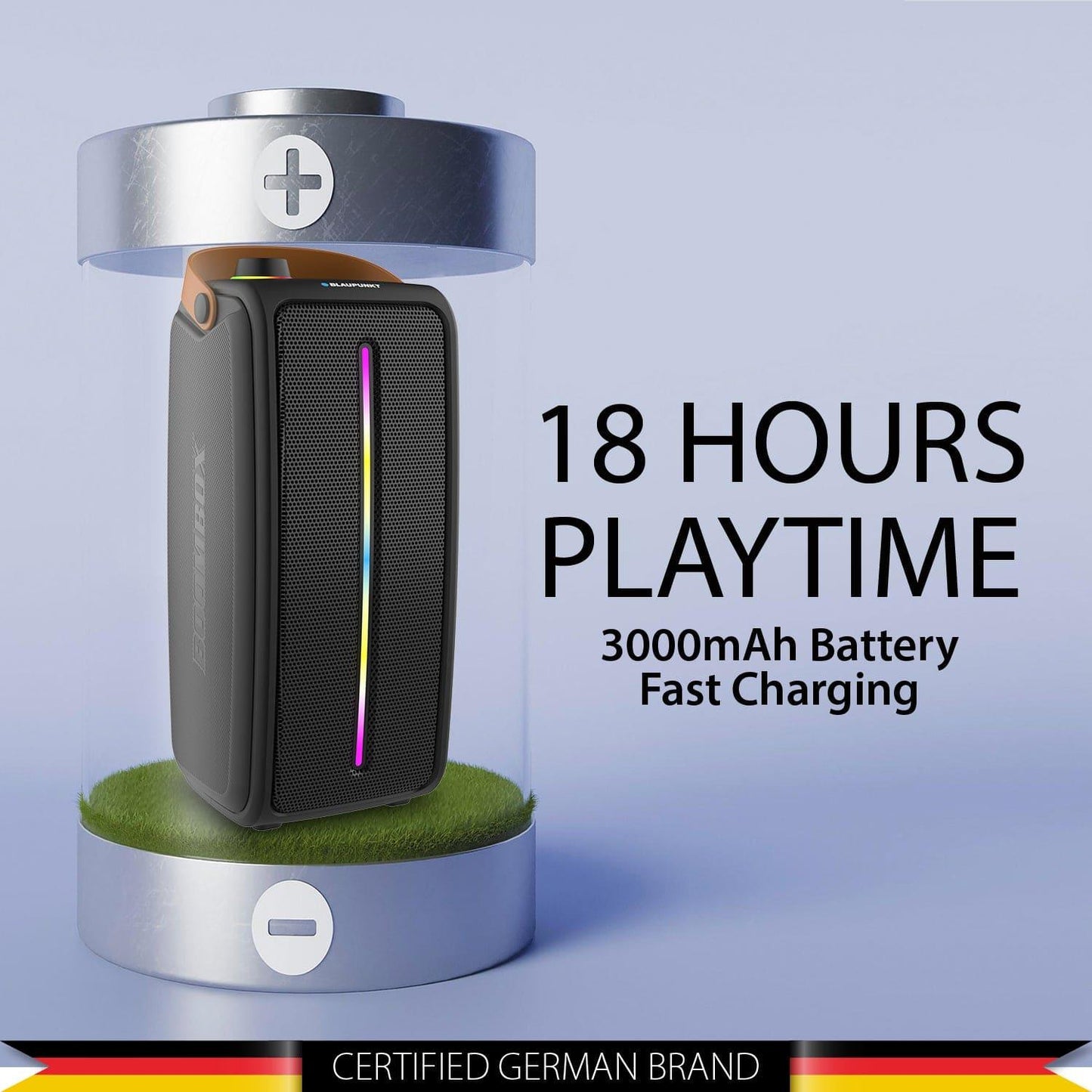 Atomik PS30 Pro Wireless Bluetooth 30W Outdoor Party Speaker - Blaupunkt India