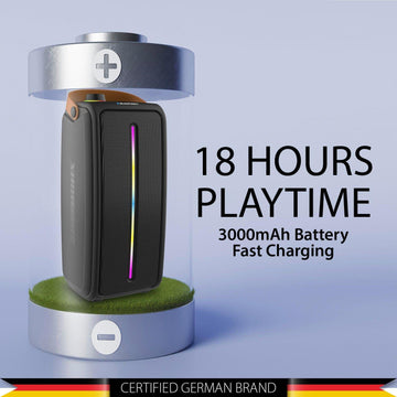 Atomik PS30 Pro Wireless Bluetooth 30W Outdoor Party Speaker - Blaupunkt India