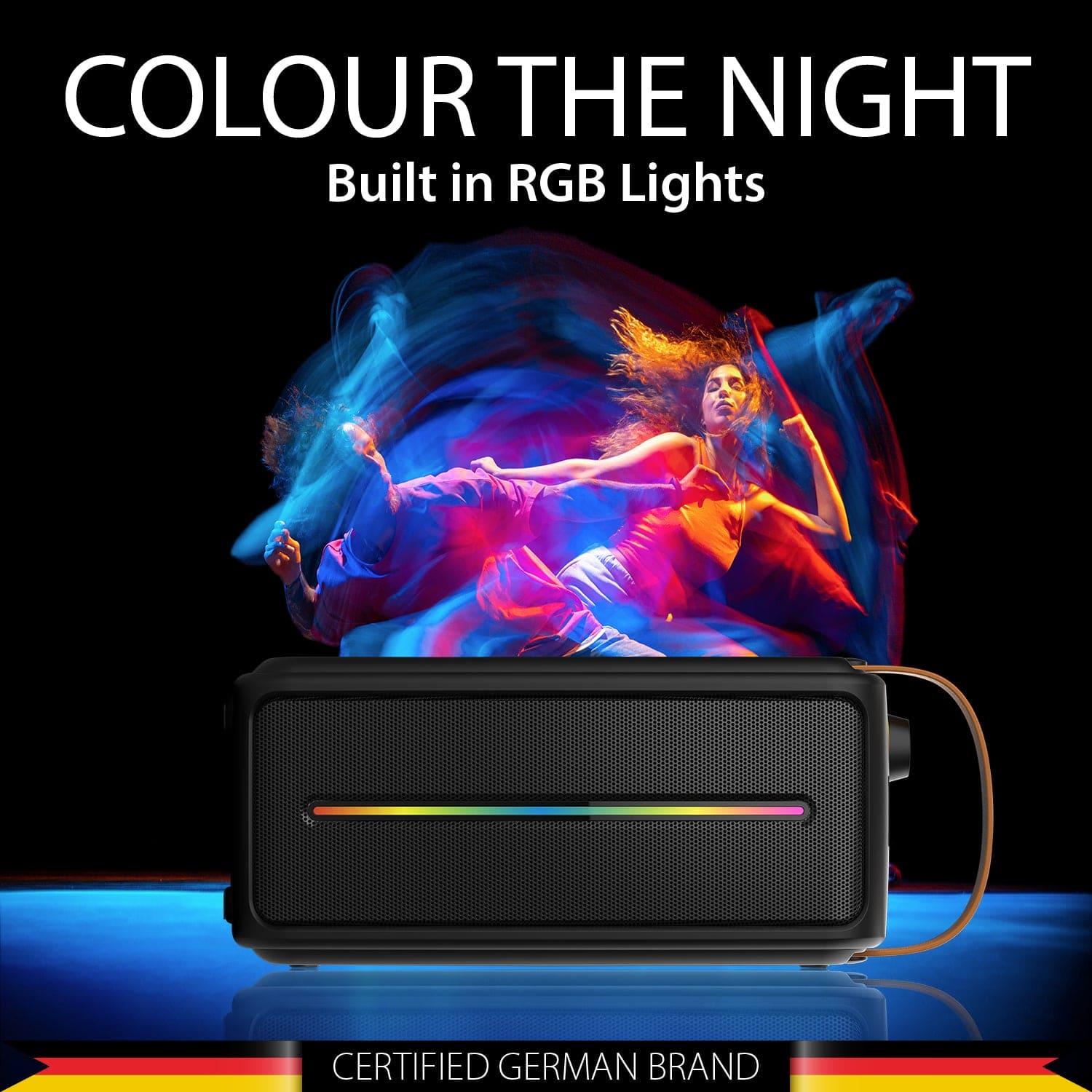 Atomik PS30 Pro Wireless Bluetooth 30W Outdoor Party Speaker - Blaupunkt India