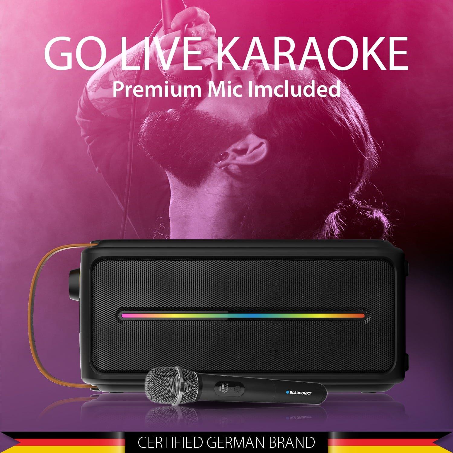 Atomik PS30 Pro Wireless Bluetooth 30W Outdoor Party Speaker - Blaupunkt India