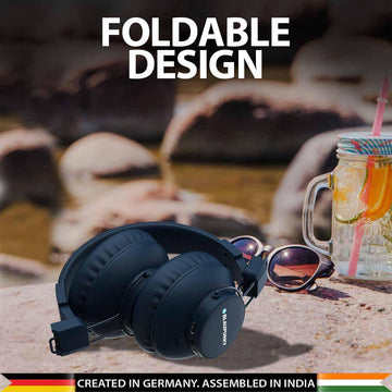 BH41 Bluetooth Wireless Over-Ear Headphone (Blue) - Blaupunkt India