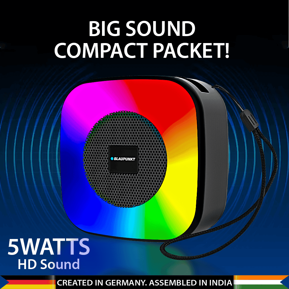 BT03 RGB Wireless Bluetooth Speaker - Blaupunkt India