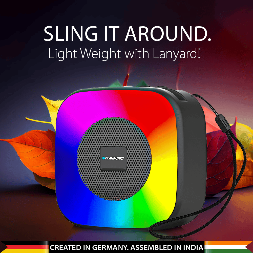 BT03 RGB Wireless Bluetooth Speaker - Blaupunkt India
