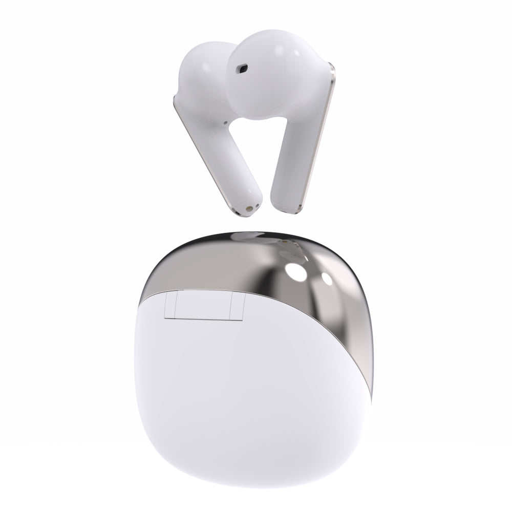 BTW100 Khrome True Wireless Bluetooth Earbuds Refurbished (White)