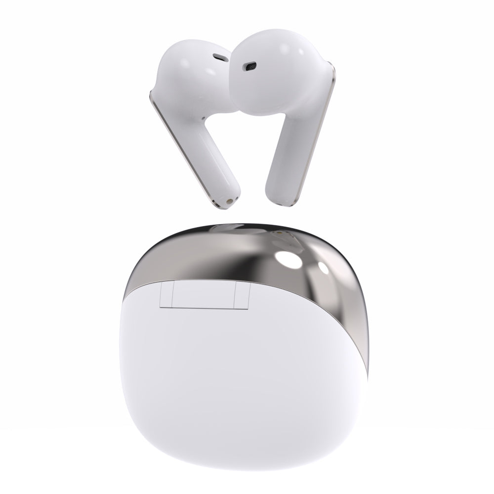 BTW100 Khrome True Wireless Bluetooth Earbuds Refurbished (White)
