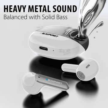 BTW100 Khrome True Wireless Bluetooth Earbuds Refurbished (White)