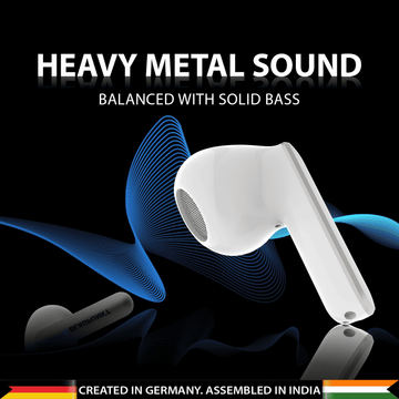 BTW100 Khrome True Wireless Bluetooth Earbuds Refurbished (White)