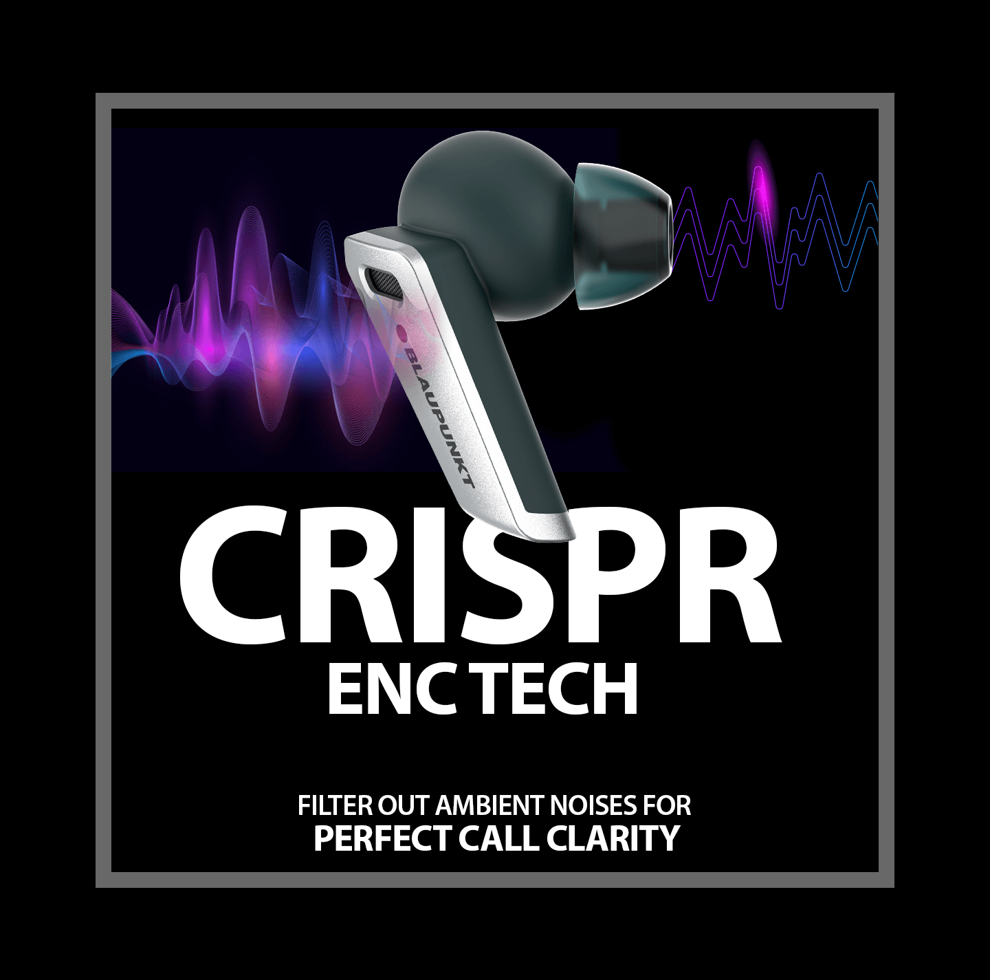 BTW300 Bluetooth ENC earbuds (GR) - Blaupunkt India