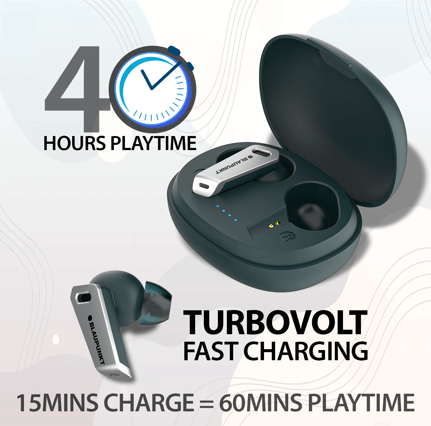 Truly wireless ENC earbuds